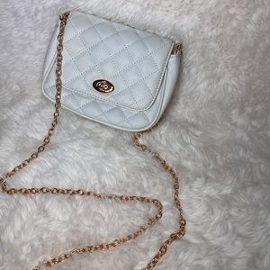 Chain Leather Crossbody Bag